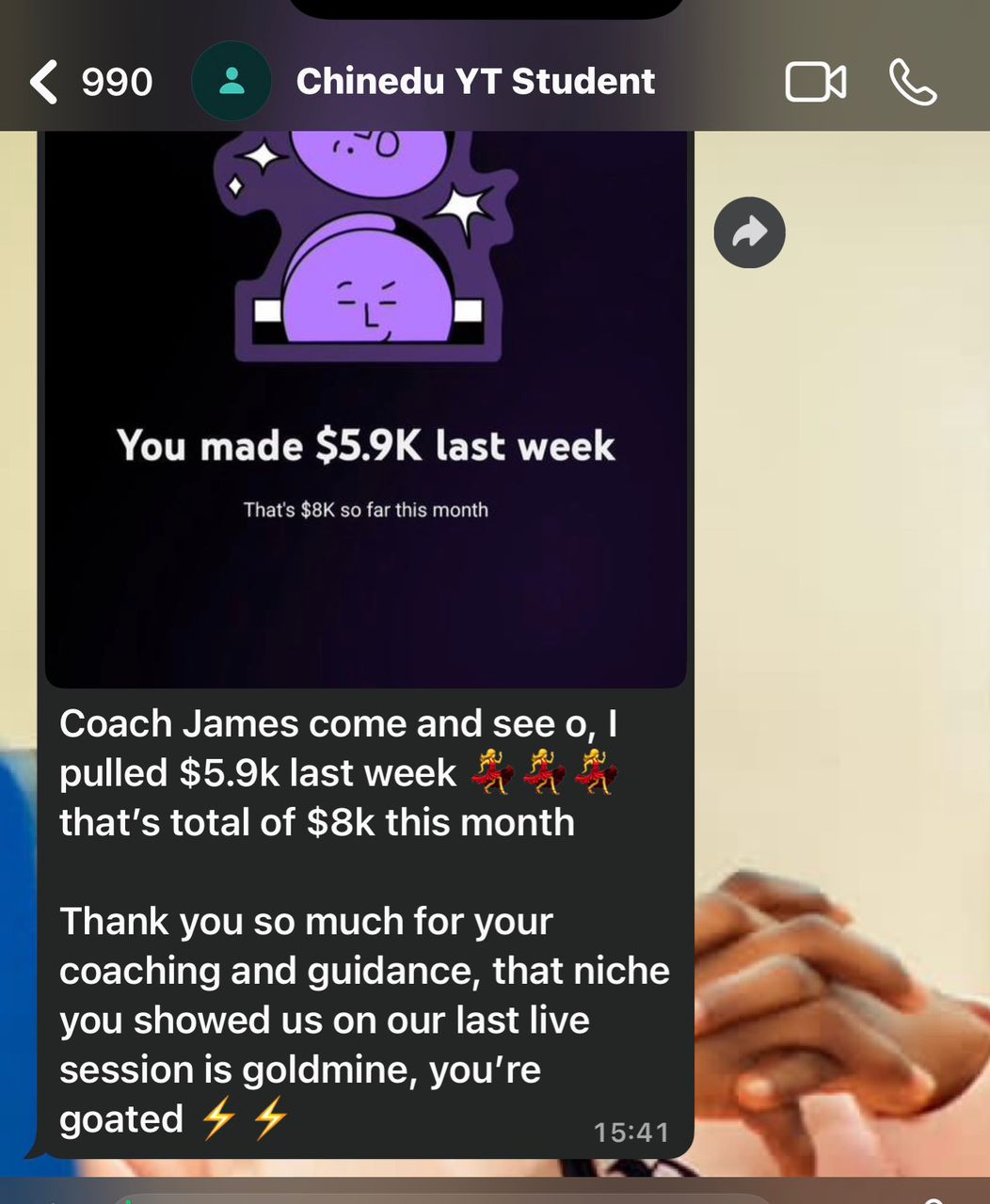 Revenue Stats Screenshot